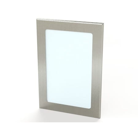 Saginaw Control & Engineering Window, 11-1/2 in. H x 8 in. W x 0.38 in. L, 304 Stainless Steel, Polycarbonate SCE-PWK95NFSS